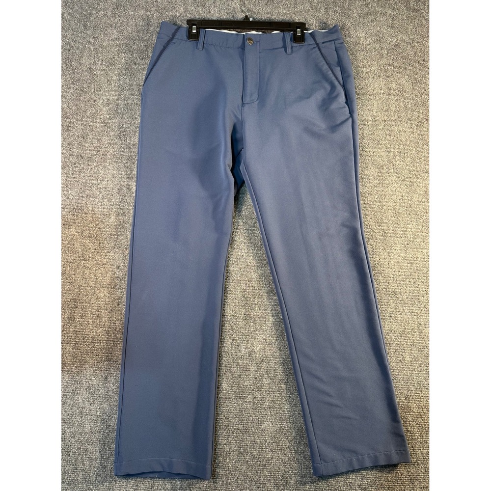Adidas Ultimate365 Golf Pants Mens 36x32 Blue Grey Straight Leg Performance